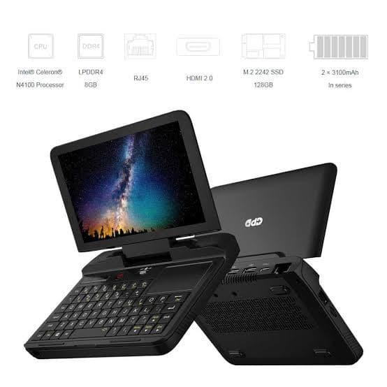 GPD Micro PC 8/256GB N4120 Pocket Mini Laptop 6" Windows 10 WiFI LAN - Standart