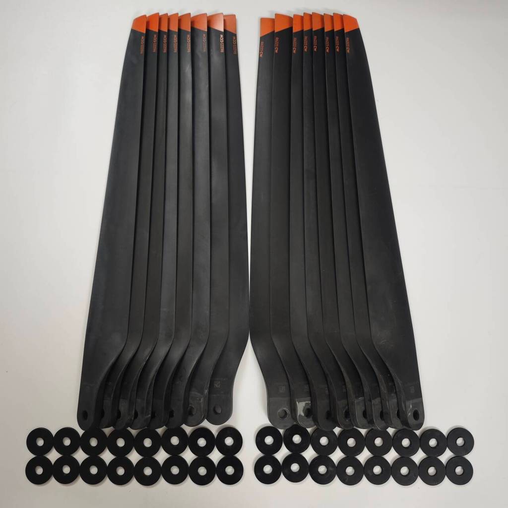 Untuk Baling-Baling DJI T70/T70P/T100 62-Inci Serat Karbon R6223 Bilah Drone Tahan Lama Berdaya Ting