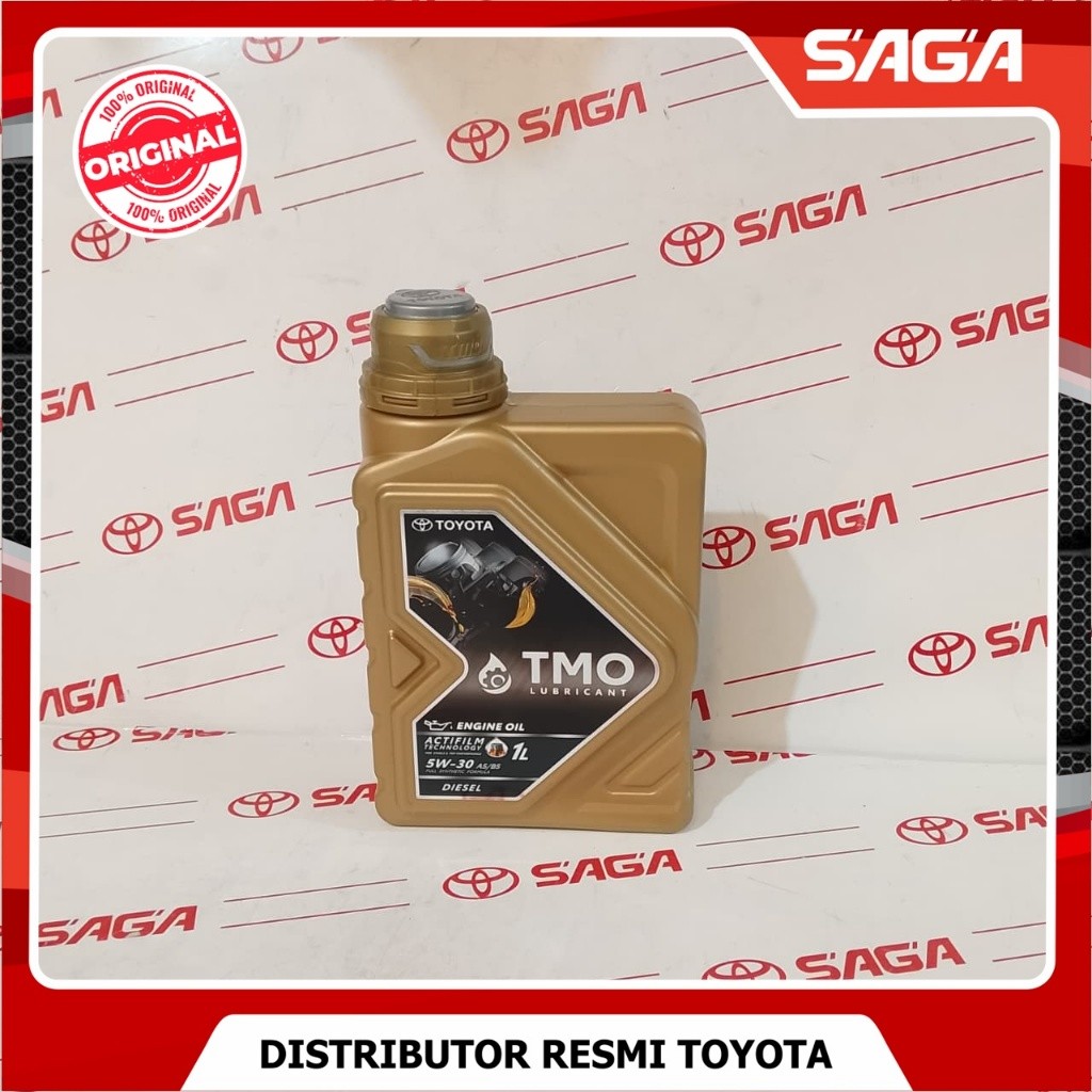 SAGA | Oli Mobil Toyota Mesin Diesel TOYOTA 5W-30 Kemasan 1 Liter 08880-84044
