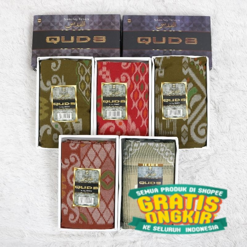 [100%] Sarung Wadimor QUDS,MAM,GOLDMOR,ALFAIN Bali Afkiran/ pakaian pria lainnya