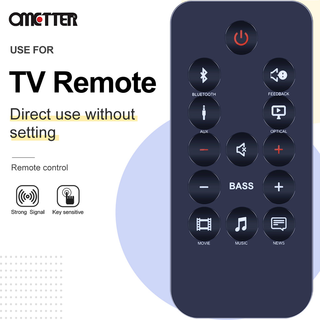 New Remote Control Suitable for JBL Home Cinema SB150 2.1 Soundbar Speaker System Great Performance