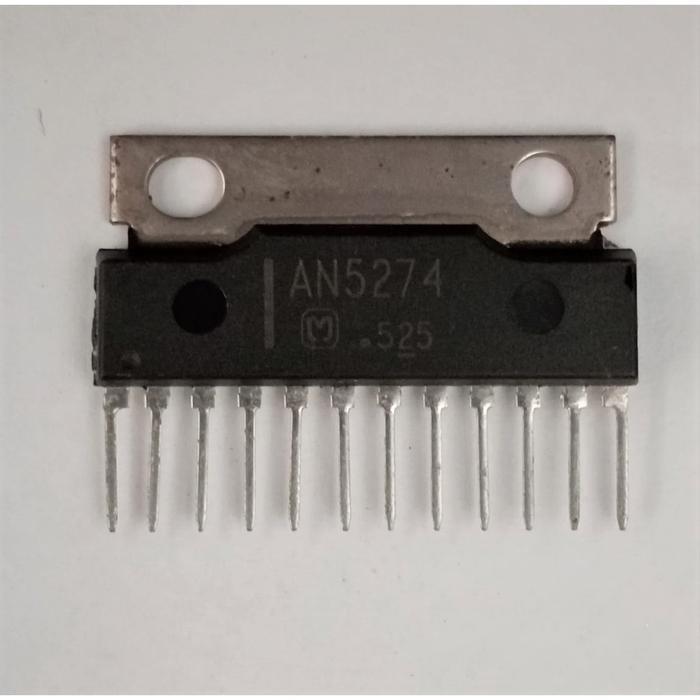 Komponen IC Circuit AN5274 Power Amplifier 4.0Wx2 Dgn Mute Function Volume Control