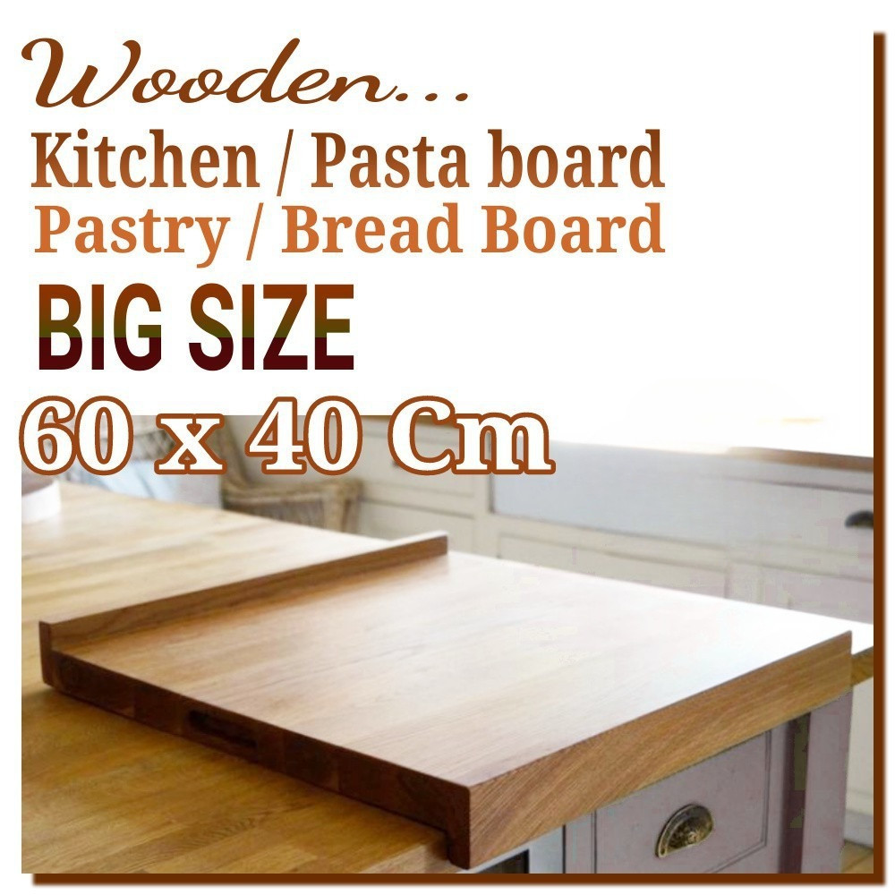 Alas Adonan || Pastry board talenan kue alas adonan 60x40cm kayu talenan adonan pasta board || Alas 
