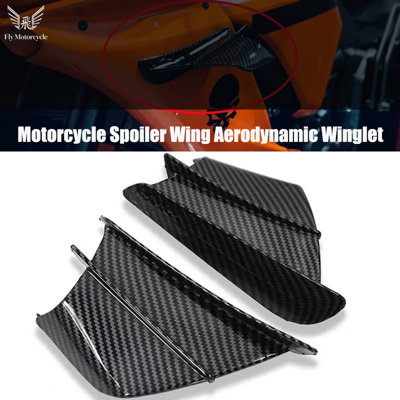 Motorcycle Winglet Aerodynamic Wing Kit Spoiler Fit For Honda CB650R CB1000 CB1000R CBR1100 CBR600RR