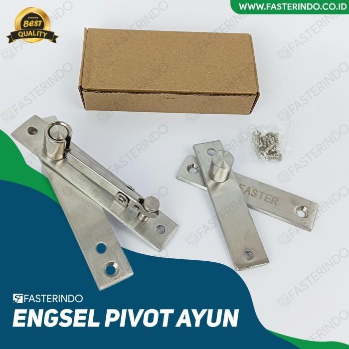 Engsel Pivot Ayun /Engsel Pivot Atas dan Bawah / Engsel Pivot Stainles