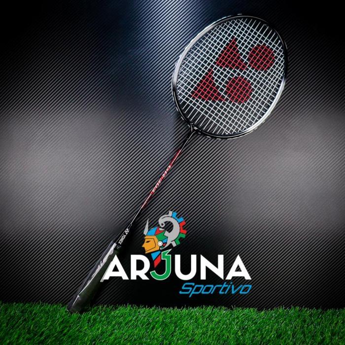YONEX BADMINTON RACKET | GR303 | RAKET + SENAR YONEX ORIGINAL - BLACK, U/3G