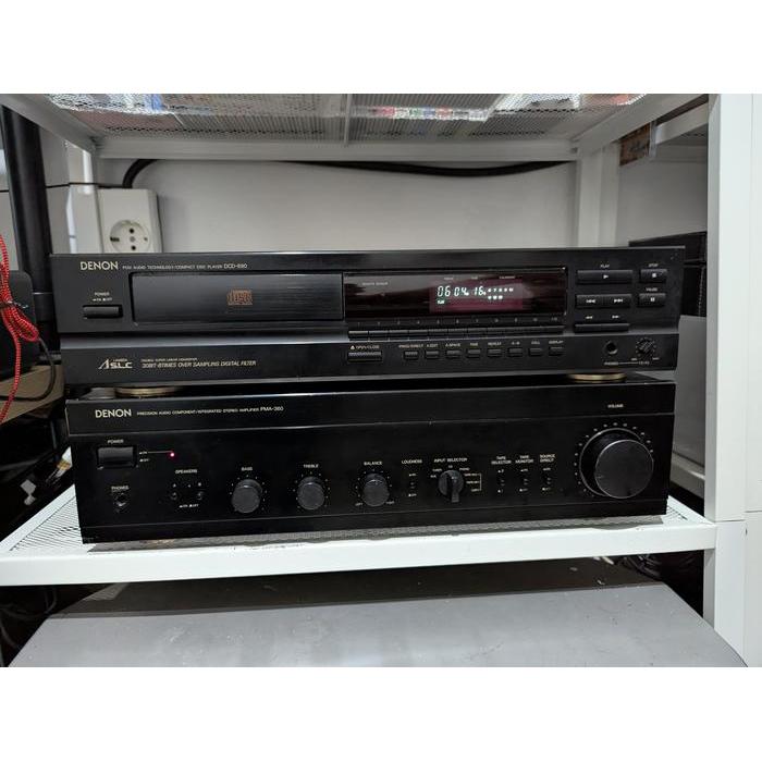 Paket Denon PMA-360 Amplifier & Denon DCD-690 CD Player