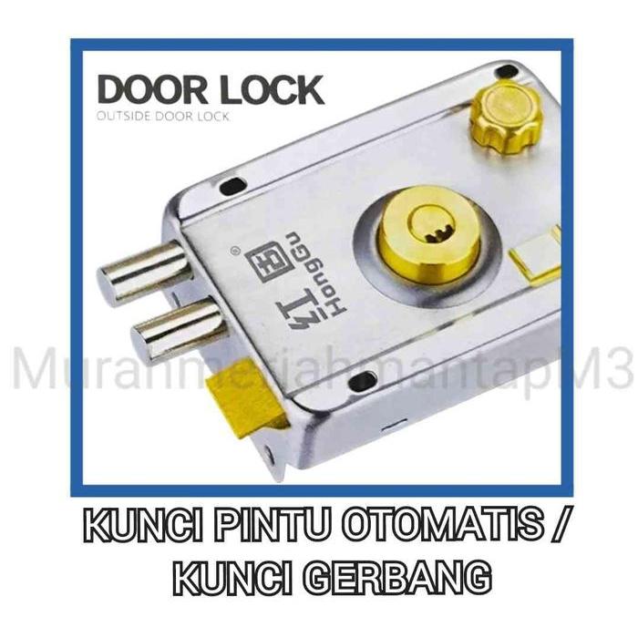 KUNCI PINTU GERBANG OTOMATIS / PENGUNCI PINTU GERBANG OTOMATIS /KUNCI PINTU BESI STAINLESS