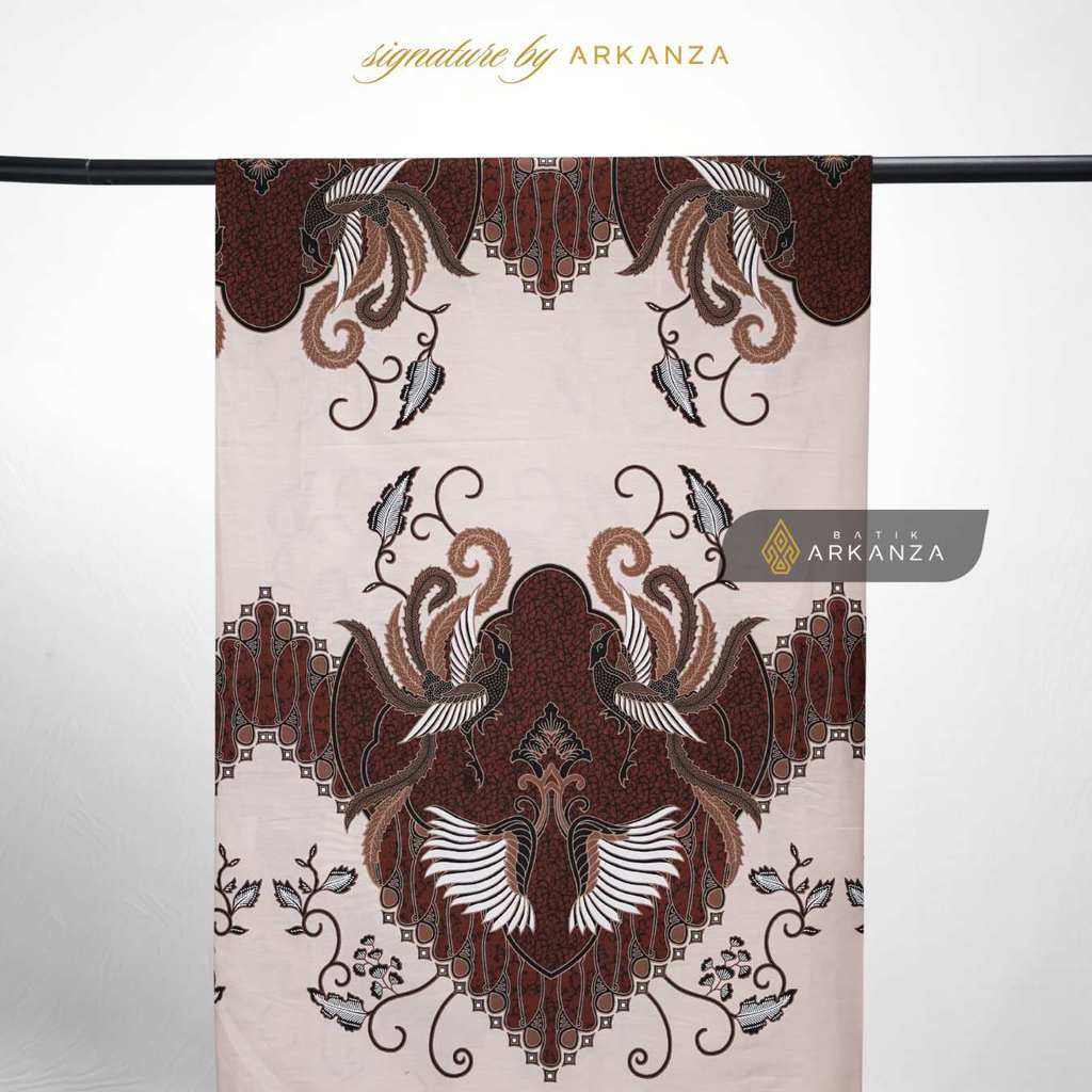 ARKANZA Signature Kain Batik Bhaskara Ukuran 2,4 M Katun Halus Berkualitas Elegan Siap Jahit Seragam