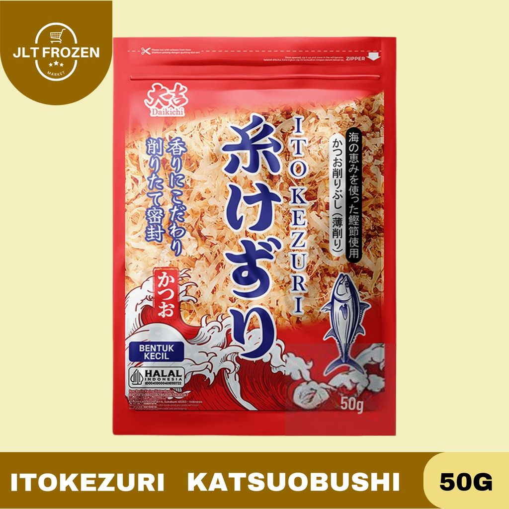 ITO KEZURI / Daikichi Katsuobushi 50g / Katsuobushi Serut / Serpihan Ikan Cakalang Khas Jepang