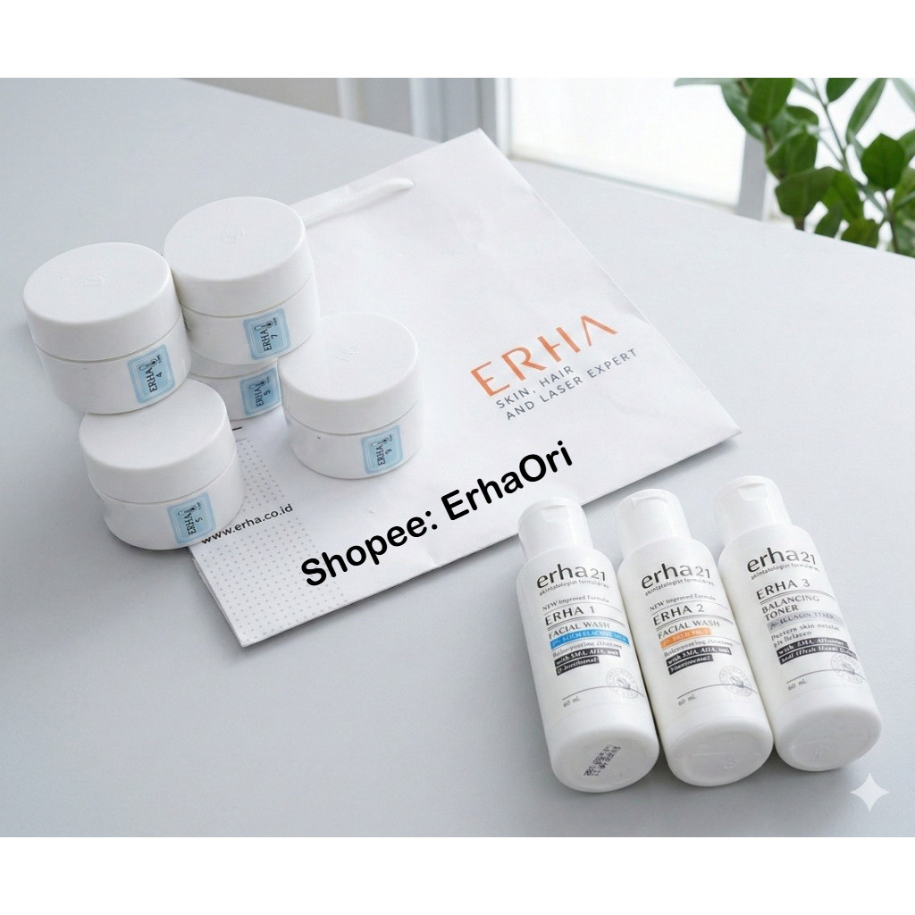 Erha 1, Erha 2, Erha 4, Erha 5, Erha 6, Erha 7, Erha 8, Erha 9 Erha Cream 1000% ORIGINAL