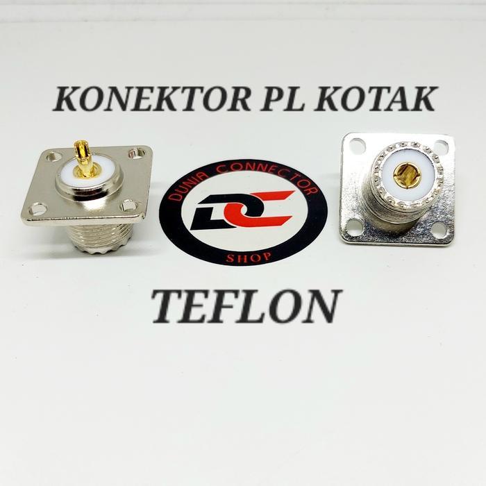 KONEKTOR PL FEMALE KOTAK TEFLON