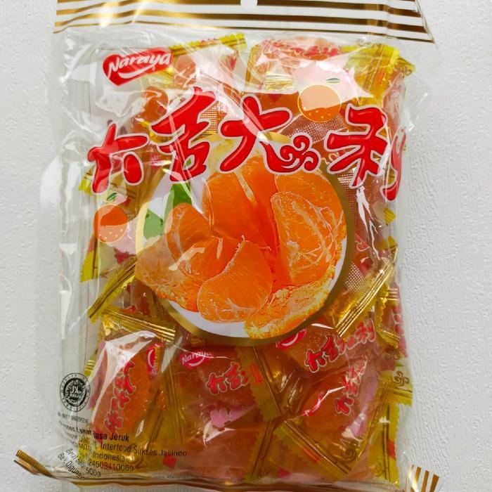 Naraya jelly jeruk 500gr Halal - -