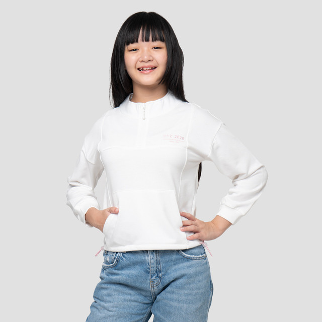 Nevada Zipper Nyc Sweater Anak Perempuan 123372217