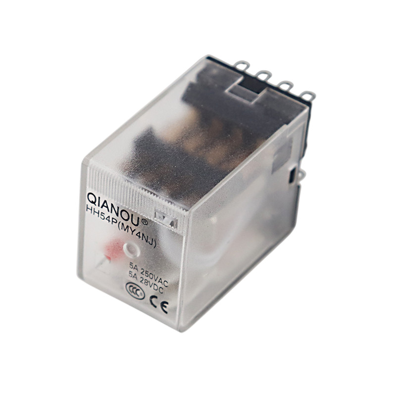 LED MY4 General Purpose Relay 4pdt,14p relais 12V 24V 110V 220V MY4NJ HH54P relay swit