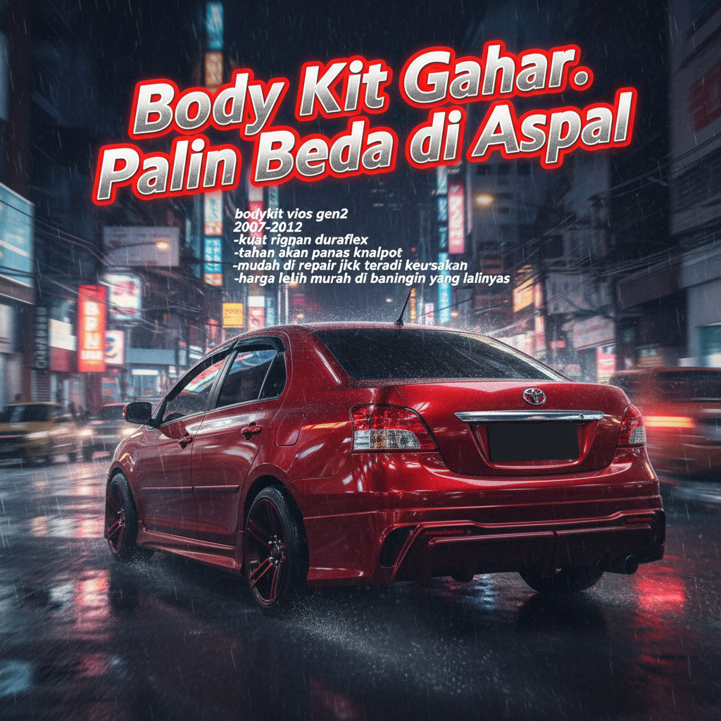 BODYKIT VIOS GEN2 BODYKIT TOYOTA VIOS 2007-2012