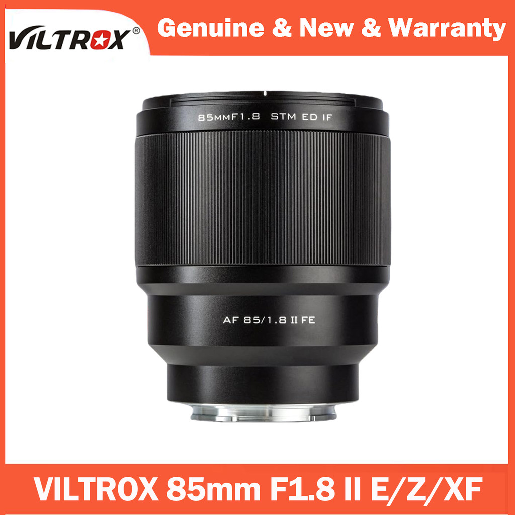 VILTROX 85mm F1.8 II STM Full Frame Auto focus Portrait Lens AF Large Aperture for  Nikon Z Fuji X S