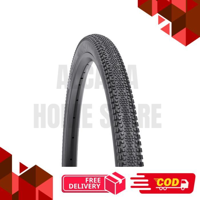 Tire Kevlar WTB Riddler Ban Luar Sepeda - 700 x 37C BLK
