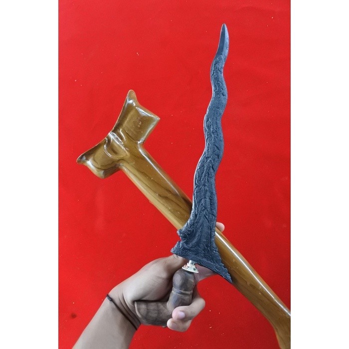 keris LANGITAN KI NAGA GUMELAR KAMAROGAN bugis KJME - bilahan bj1 p60
