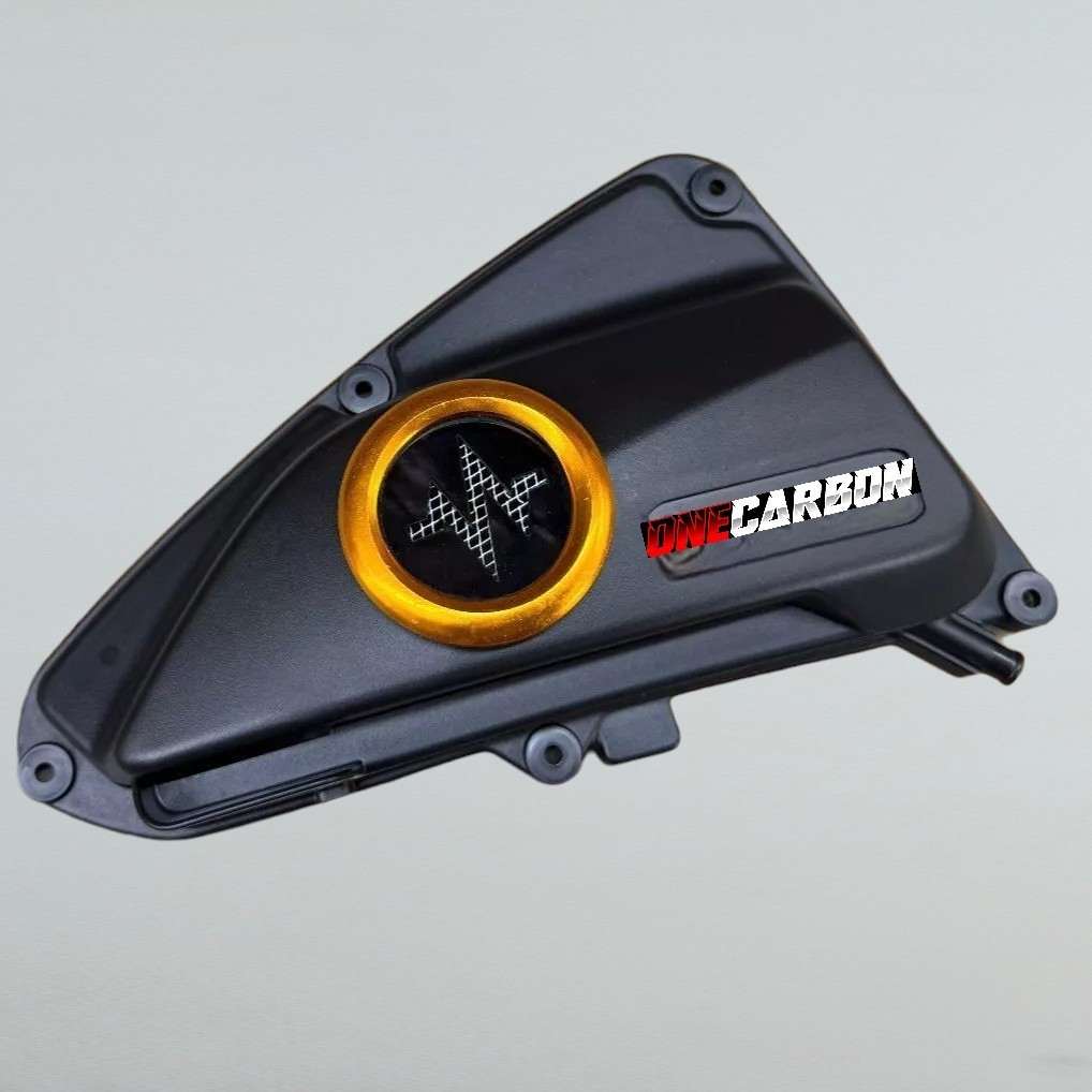 CORONG UDARA TUTUP FILTER SCOOPY NEW 2021-2024 FILTER BEAT DELUX VARIASI CORONG UDARA ONECARBON AUTO