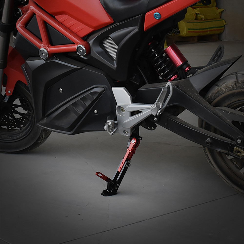 For YAMAHA XMAX X-MAX 125 250 300 400 Foot Kick Bracket Stand Adjustable Side Tripod Alloy Motorbike