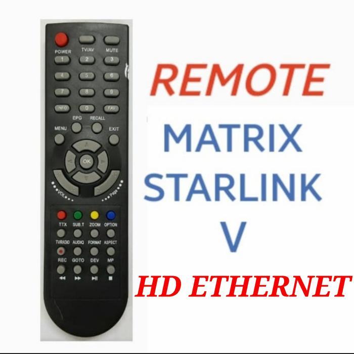 Remote Receiver Matrix StarlinkV HD Ethernet