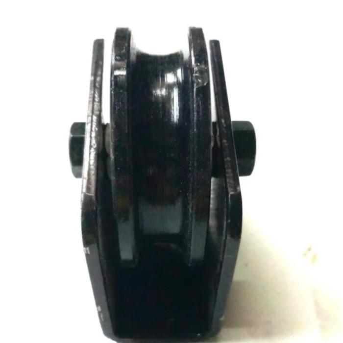 Roda Pintu Pagar / Roda Pintu Bubut / Roda Pagar Bubut 4 Inch - 4" Siku
