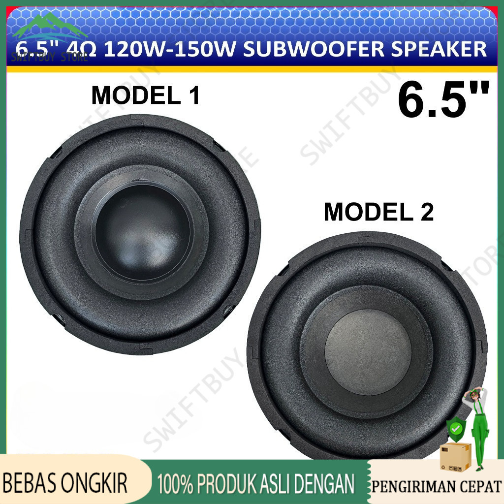 NEW Speaker 6.5 inch Subwoofer 150W 4 ohm 6.5" Hifi Speker Woofer LM-6527 6528/Speaker 5.25" inch Su
