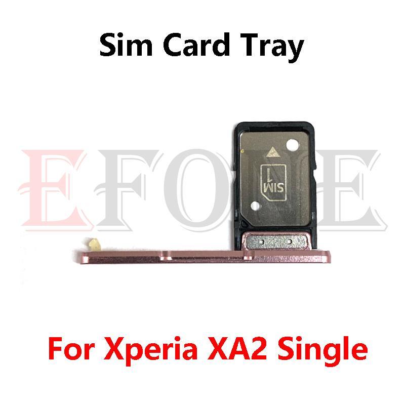 Sim Card Slot Tray Holder Sim Card Reader Socket For Sony Xperia XA2 Plus