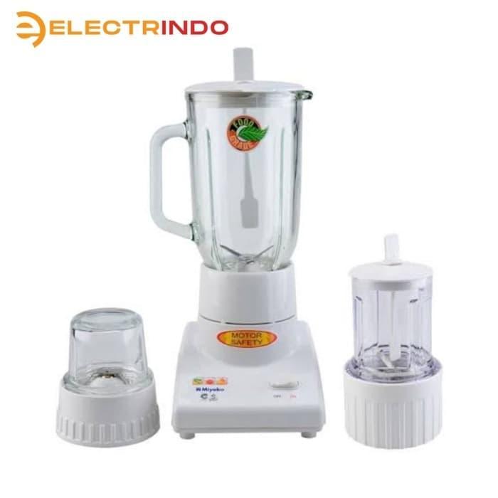 Miyako BL-102 GS Blender Gelas Kaca 3 in 1 Bumbu Masak Buah BL102 GS