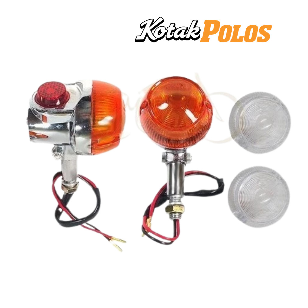 Lampu Sein Model GT Mini Mika Double GT380 GT550 GT750