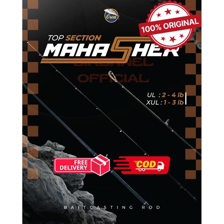 Ujung Joran Mahasher 502UL dan 502XUL - 502UL -biken