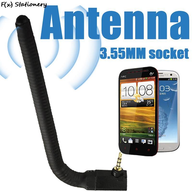 Antena Nirkabel Eksternal Universal untuk Ponsel 6DBI Jack 3.5mm Penguat Sinyal Seluler