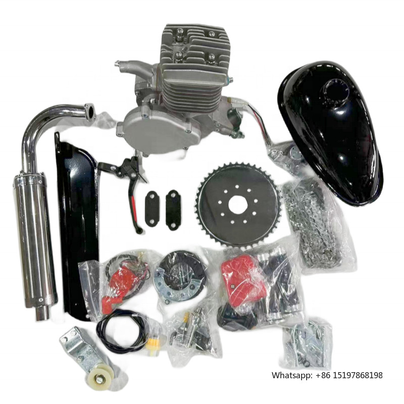 ESUM 2023 Desain Terbaru Kit Mesin Sepeda Gas 85cc 2 Tak dengan Bore Besar 52mm, Kecepatan 80km/jam,