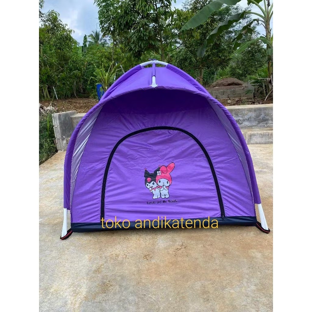 JAMIN MURAH Tenda Anak Ukuran 200×200Cm / Tenda Anak Jumbo 200x200 warna pink kuromy(BISA LANGSUNG O