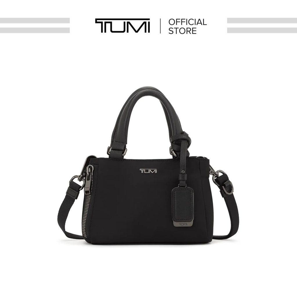 TUMI - Valetta Micro Tote - Black/Gunmetal