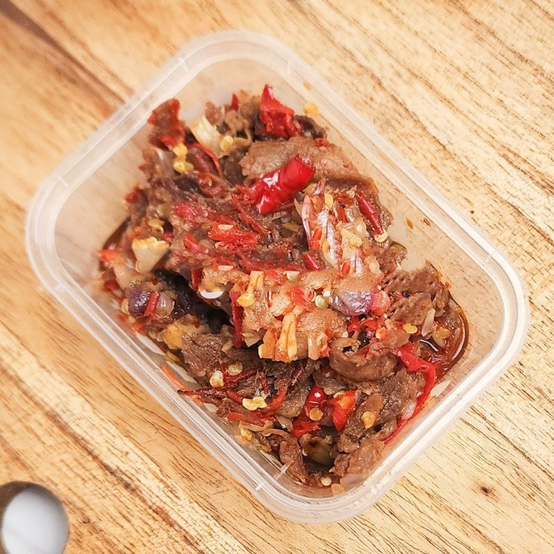 Beef Slice Daging Sapi Bumbu Balado Matang