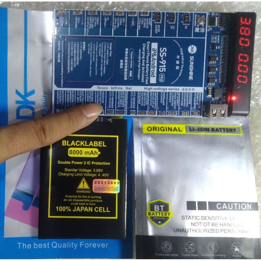 Xiaomi BN48 BN-48 Battery Batre Baterai Xiaomi Redmi Note 6 Pro Double Power 8000mAh 2 iC Protection