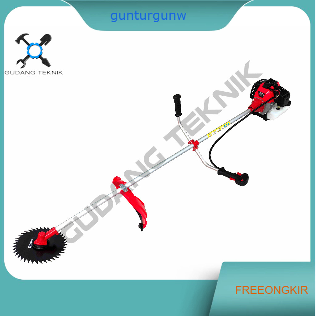 Mesin Pemotong Padi Rumput 2Tak GT3800G-012X STRAUS / Paddy Reaper Alat Panen Padi Rumput 2 Tak STRA