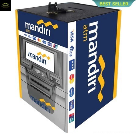 TERMURAH Celengan Target Kotak Hitam 30jt 50jt 100jt Anti Rayap Free Kunci-Tabungan Uang