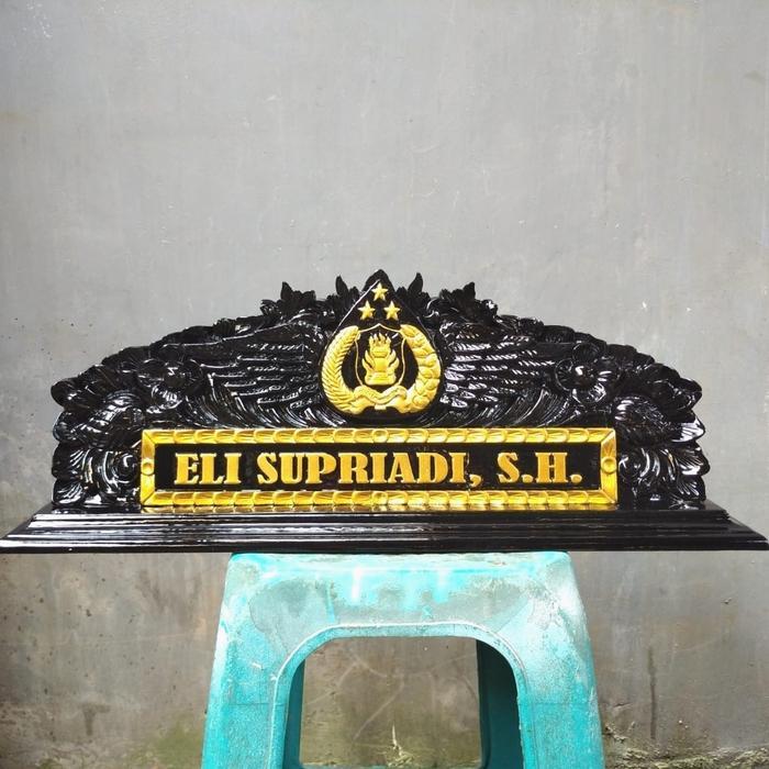 papan nama meja / papan nama / papan nama meja ukir