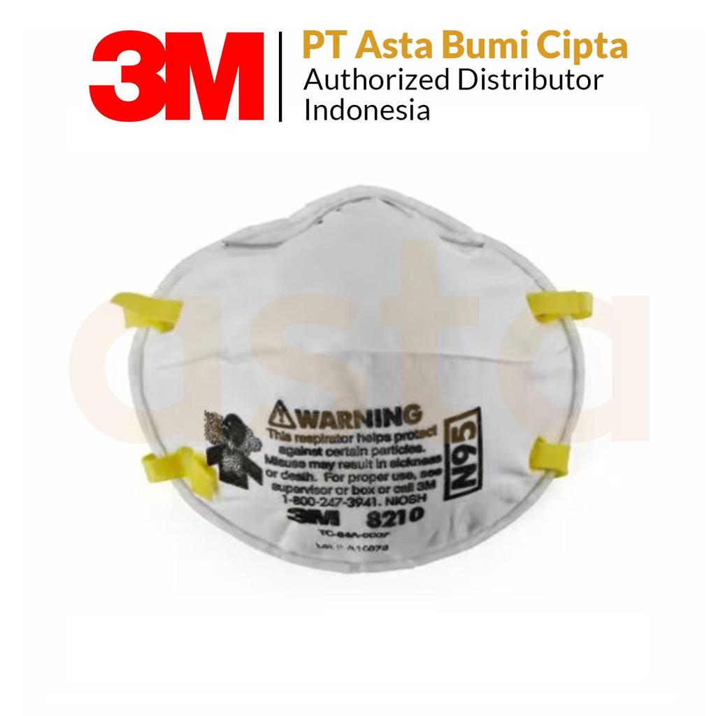 3M Particulate Respirator Mask 8210 N95