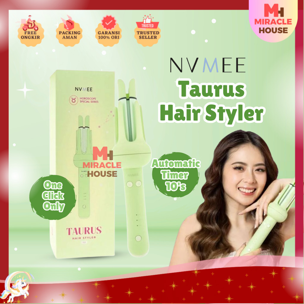 NVMEE - Taurus Hair Styler 2.0 | Catokan Keriting Otomatis