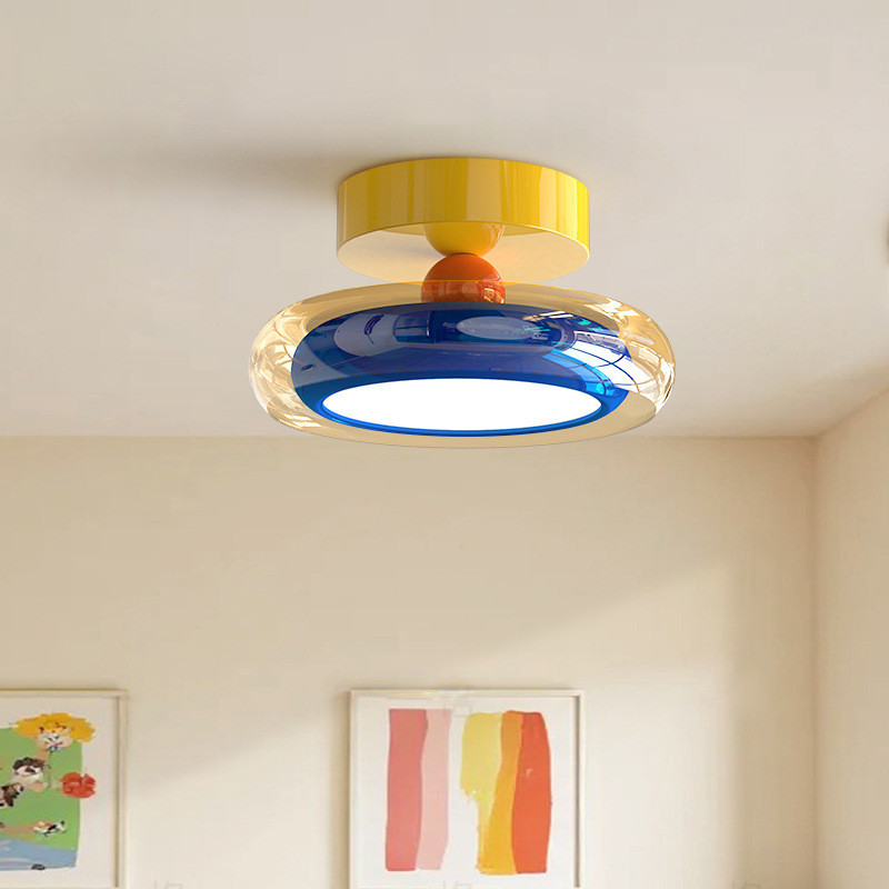 LED Ceiling Light Lampu Plafon Warna Warni Lampu Plafon Desain Unik Modern Untuk Kamar Tidur Anak