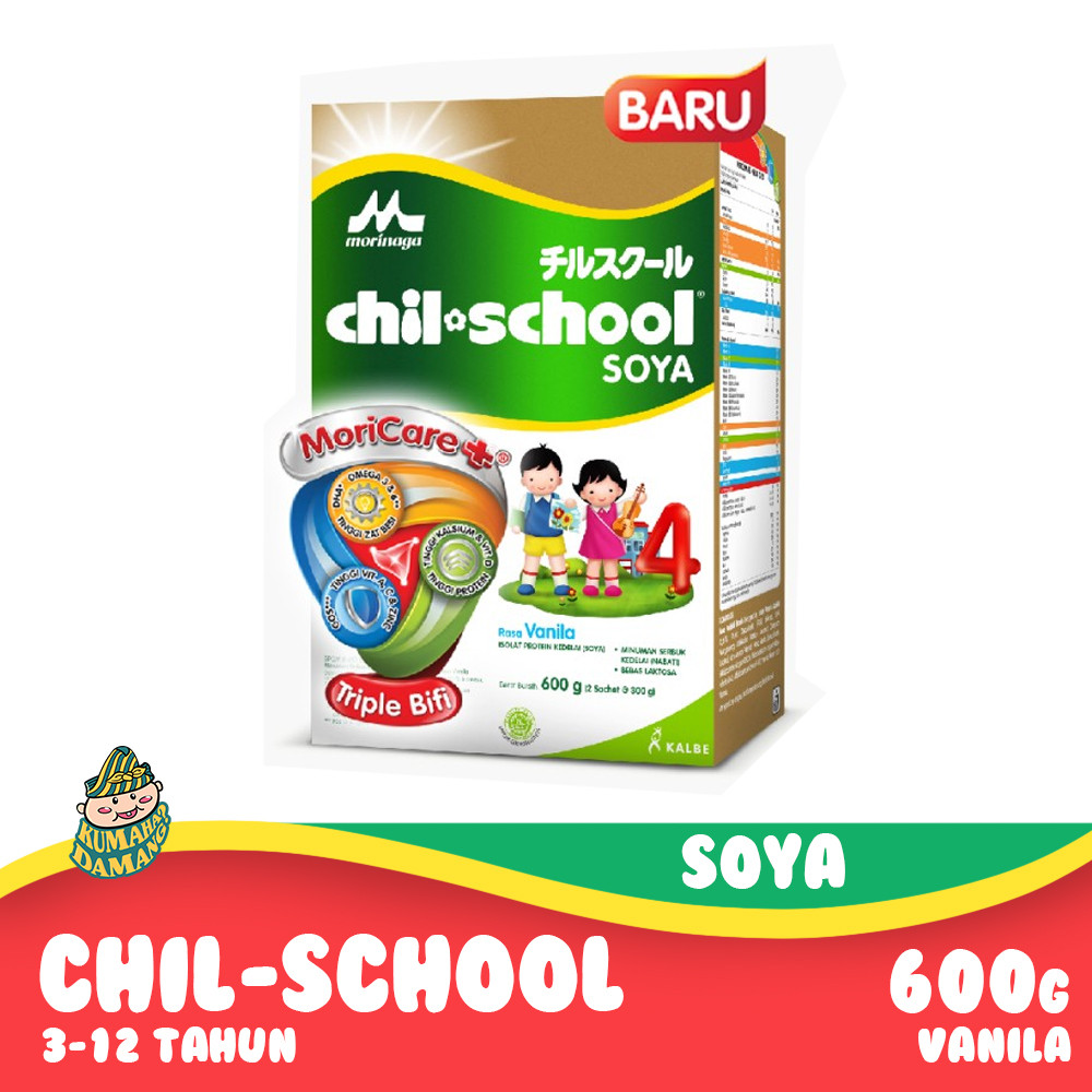 Morinaga Chil School Soya Vanila 600 gram