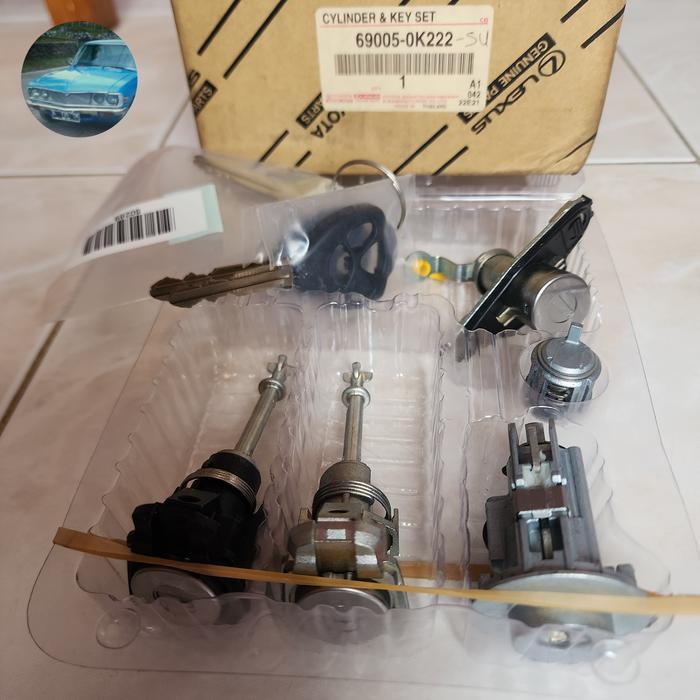 Kunci kontak set Toyota Innova Hilux ORIGINAL TERLARIS