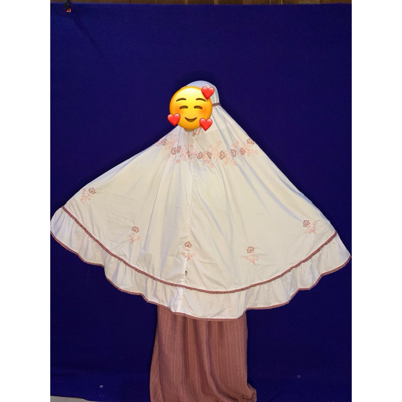 NSW- Mukena Alief Original / Mukena Santri / Mukena Gontor SANTRI SANTIWATI PONDOK PESANTREN GONTOR