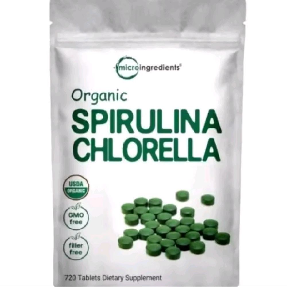 microingredients Organic SPIRULINA CHLORELLA Original Multivitamin