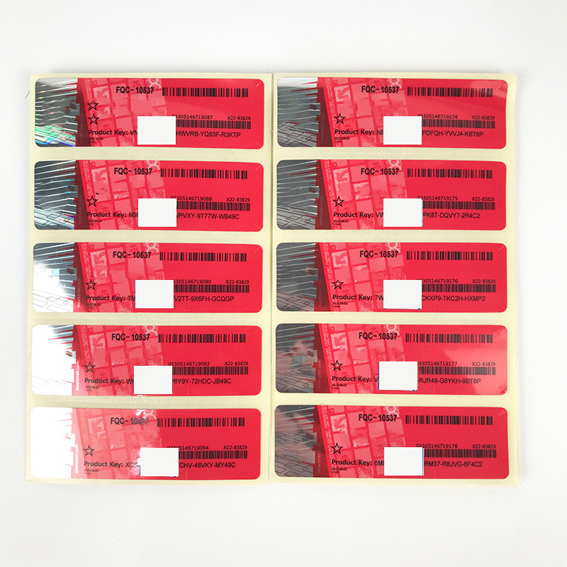 Windows 11 COA Label for PC System Reinstallation | Compatible with Desktop & Laptop