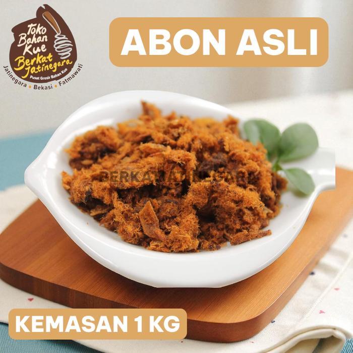 ABON ASLI KEMASAN /ABON SAPI MERK ASLI - 1 KG